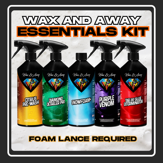Wax & Away Essentials Kit [Foam Lance Required]