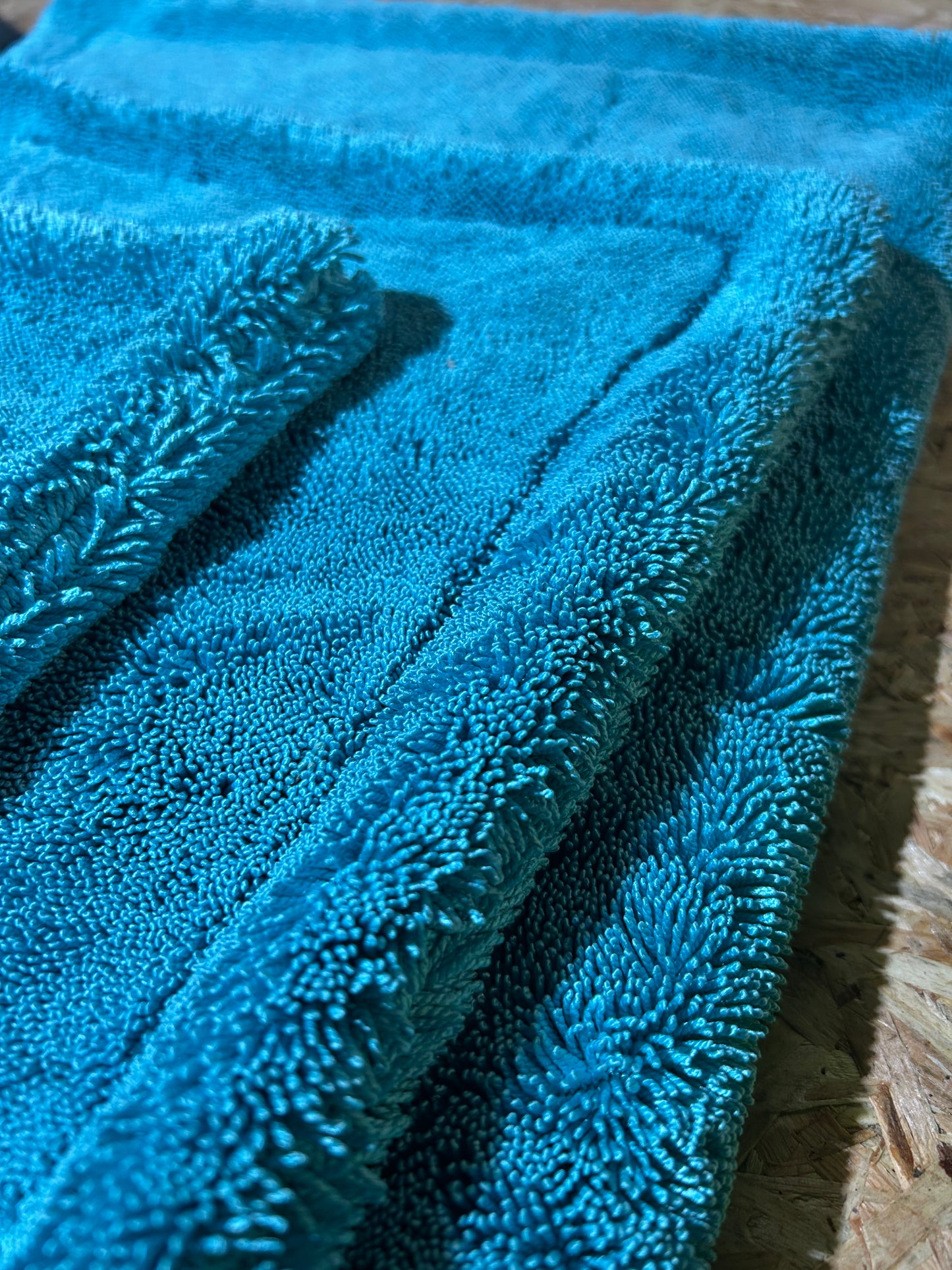 2000GSM Twisted Loop Drying Towel for Car Cleaning